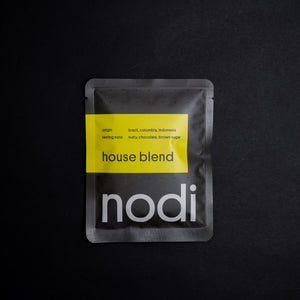 nodi coffee house blend drip bag